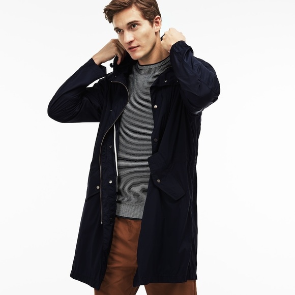Lacoste Motion Taffeta Navy Windbreaker 